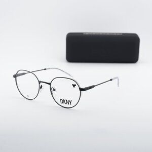 DKNY DK1032 001 Round Eyeglasses 48mm - Matte Black